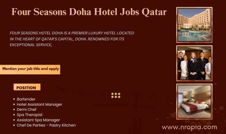 Four Seasons Doha Hotel Jobs Qatar