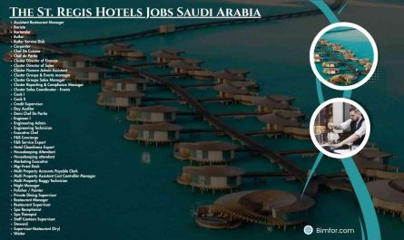 The St. Regis Hotels Jobs Saudi Arabia