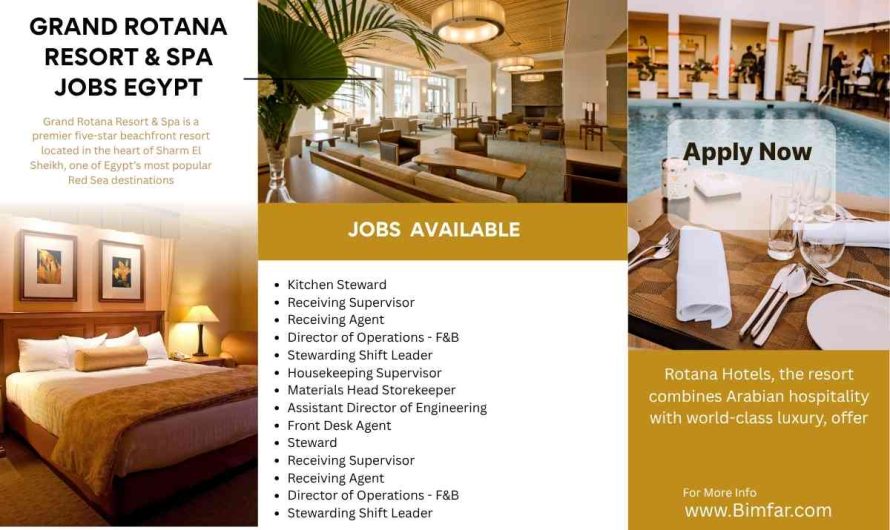 Grand Rotana Resort & Spa Jobs Egypt